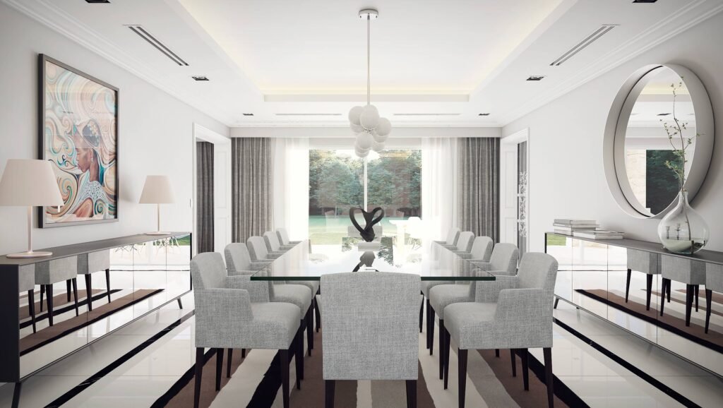 Comedor - DD House – Interiorismo - Buenos Aires, Canning, Barrio Privado Saint Thomas