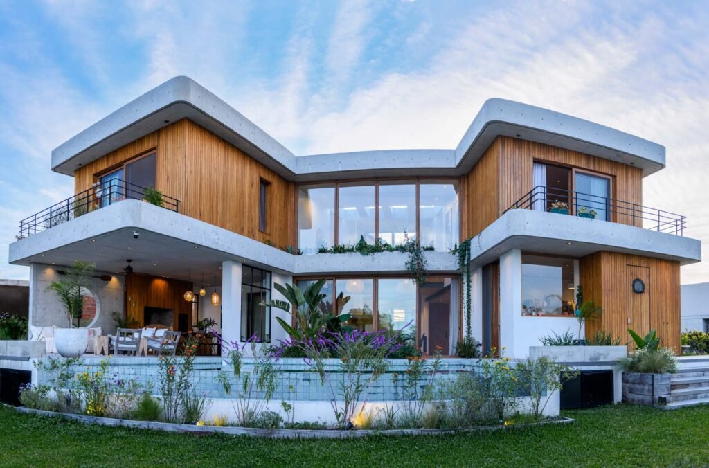 Contrafrente - Casa VS - Buenos Aires, Tigre, Villa Nueva, barrio privado Laguna Grande