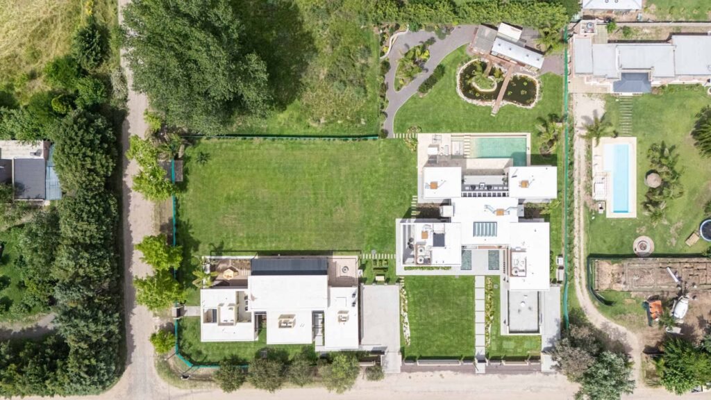 Vista aerea - Casa NM - Buenos Aires, Lobos