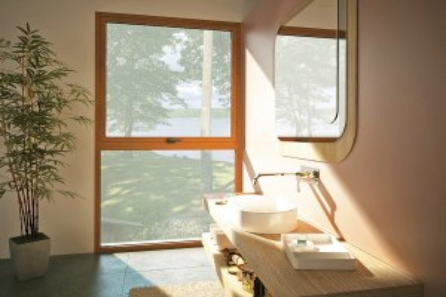 La belleza de la madera y el poder del aluminio.