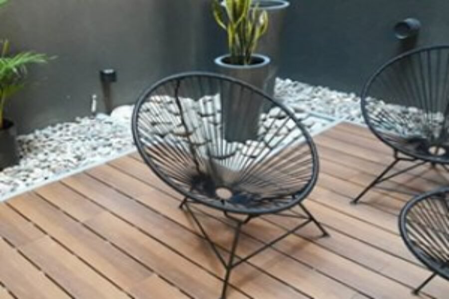 Disfrutá de un deck sin preocuparte por el mantenimiento.