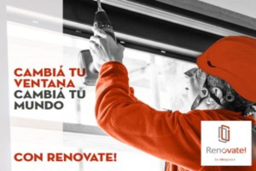 Novedoso programa de renovación de ventanas.