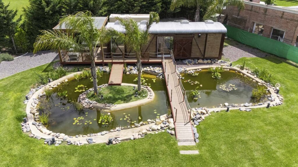 Vista aerea - Casa NM - Buenos Aires, Lobos