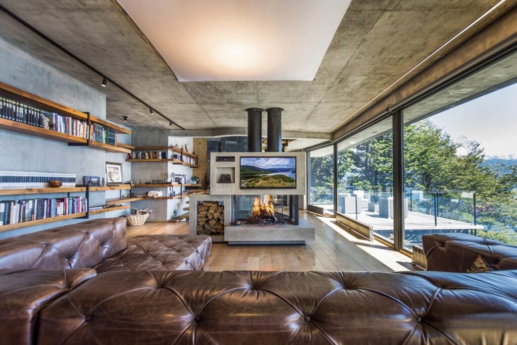Living - Casa Patagónica - Neuquen, Vila La Angostura