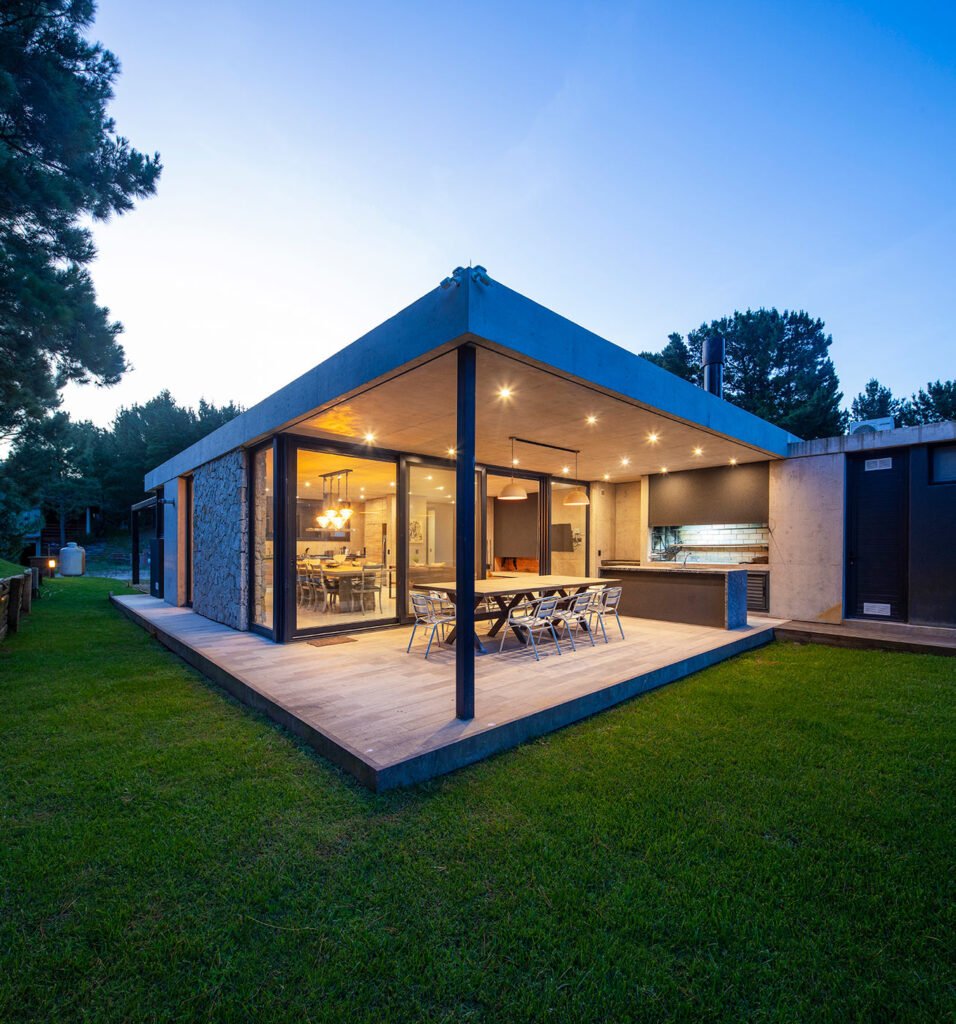 Contrafrente - Casa Depo Costa Esmeralda - Buenos Aires, Pinamar, Cariló
