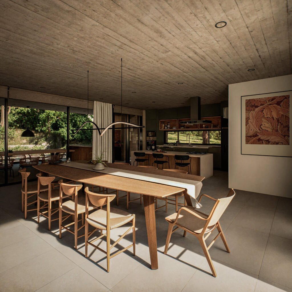 Living - Casa Los Eucaliptos - Buenos Aires, Pinamar, Cariló