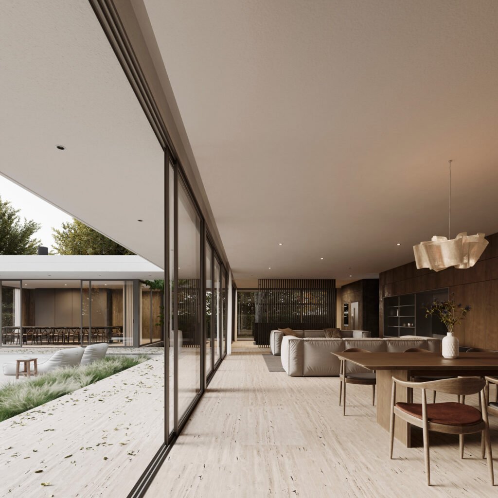 Comedor - Casa GGNR - Buenos Aires, Tristán Suárez, Barrio El Ombú