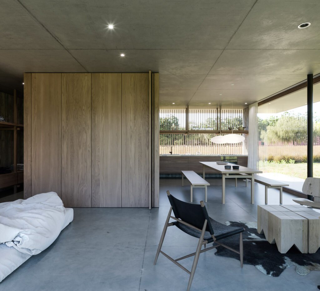 Living - Casa LBCL - Buenos Aires, Chascomús, Laguna Vitel