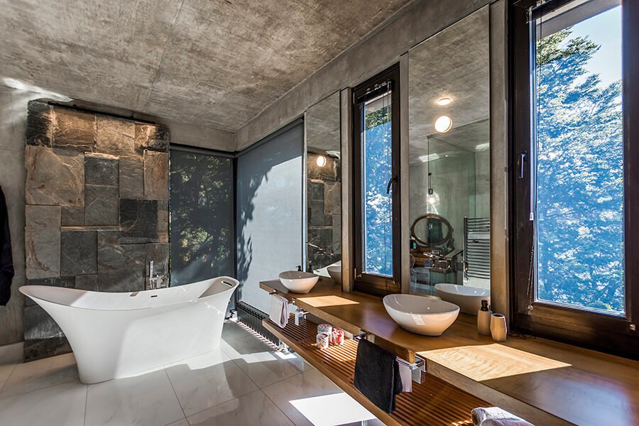 Baños íntimos, confortables e irresistibles