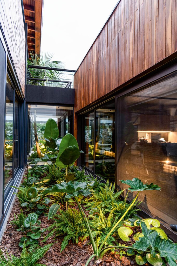 Jardin interno - Casa La Isla - Buenos Aires, Zona Norte
