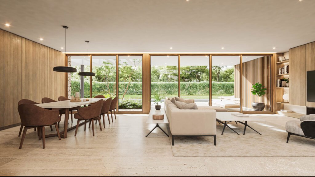 Living - Casa City - Buenos Aires, City Bell